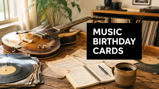 Find the Coolest Music Birthday Cards for 2026