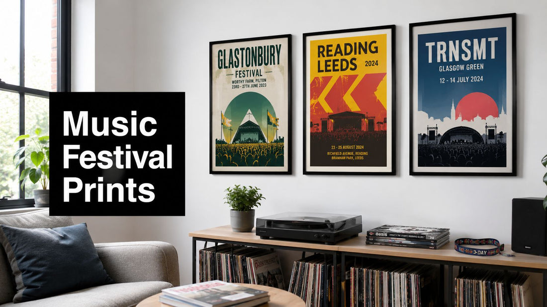 Music Festival Prints: Style Your Home with Festival Art