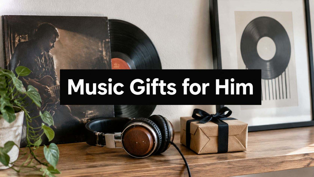 5 Music Gift Ideas for Men: Wall Art, Vinyl & More