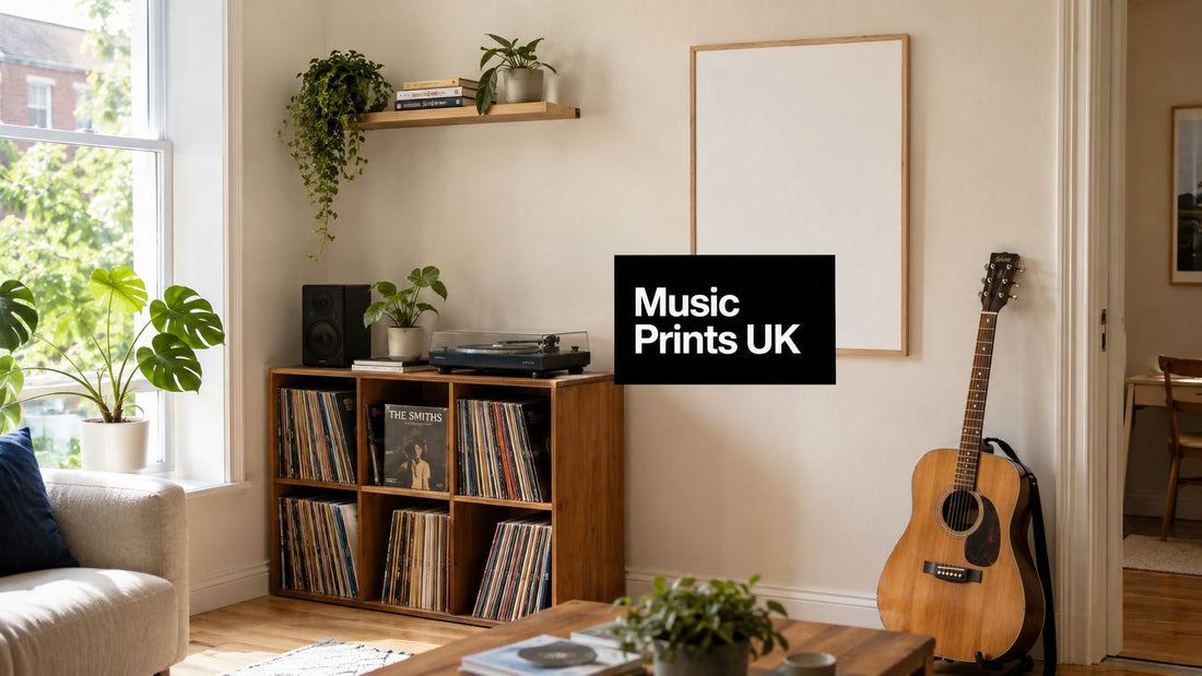 Music Prints UK: Find Your Perfect Band Posters & Lyric Art