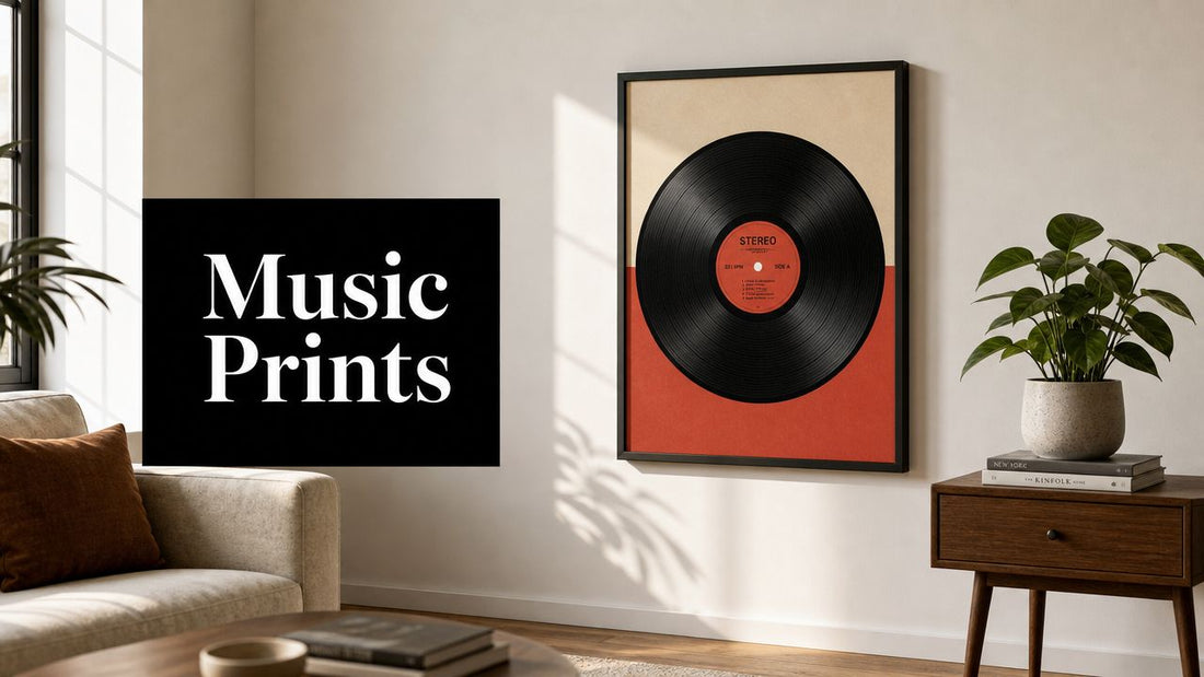 Music Prints: Your Guide to Walls That Don't Suck