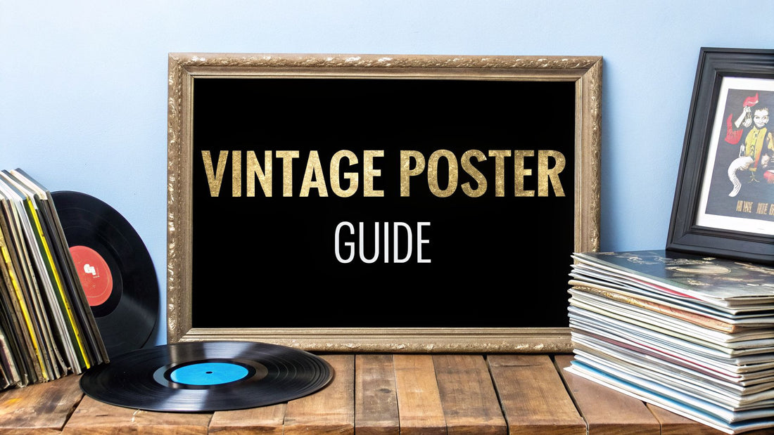A Guide to Music Vintage Posters That’ll Rock Your Walls