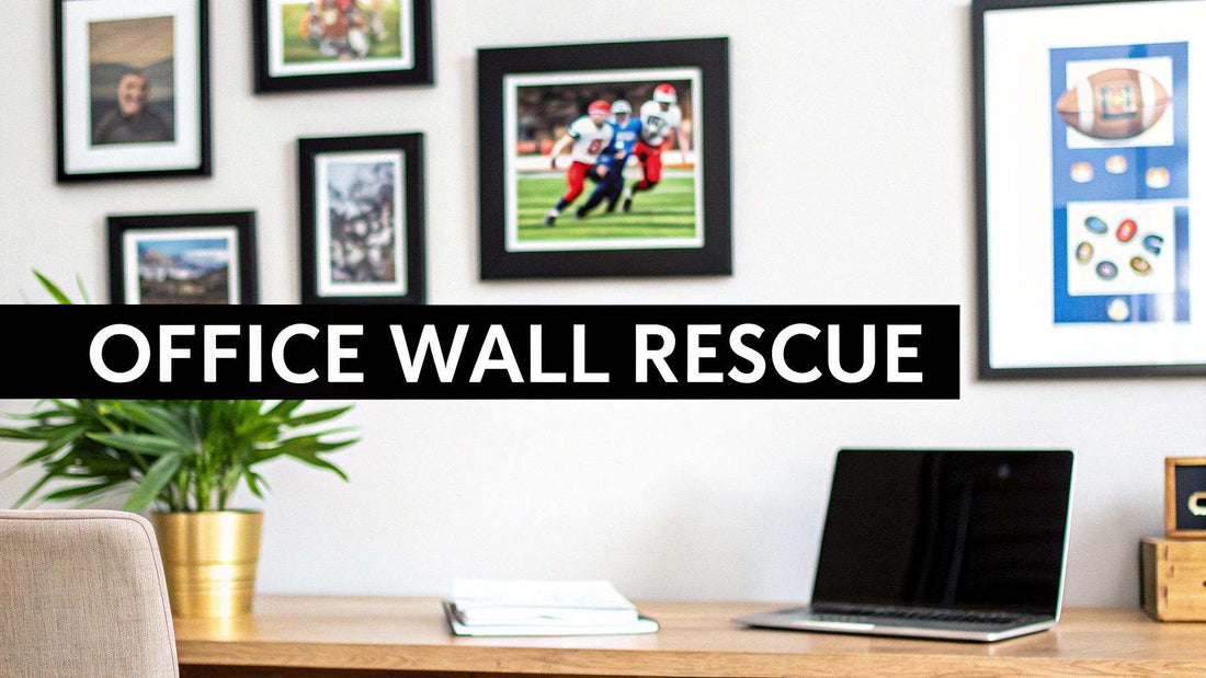 10 office wall decor ideas that don't suck for modern workspace inspiration