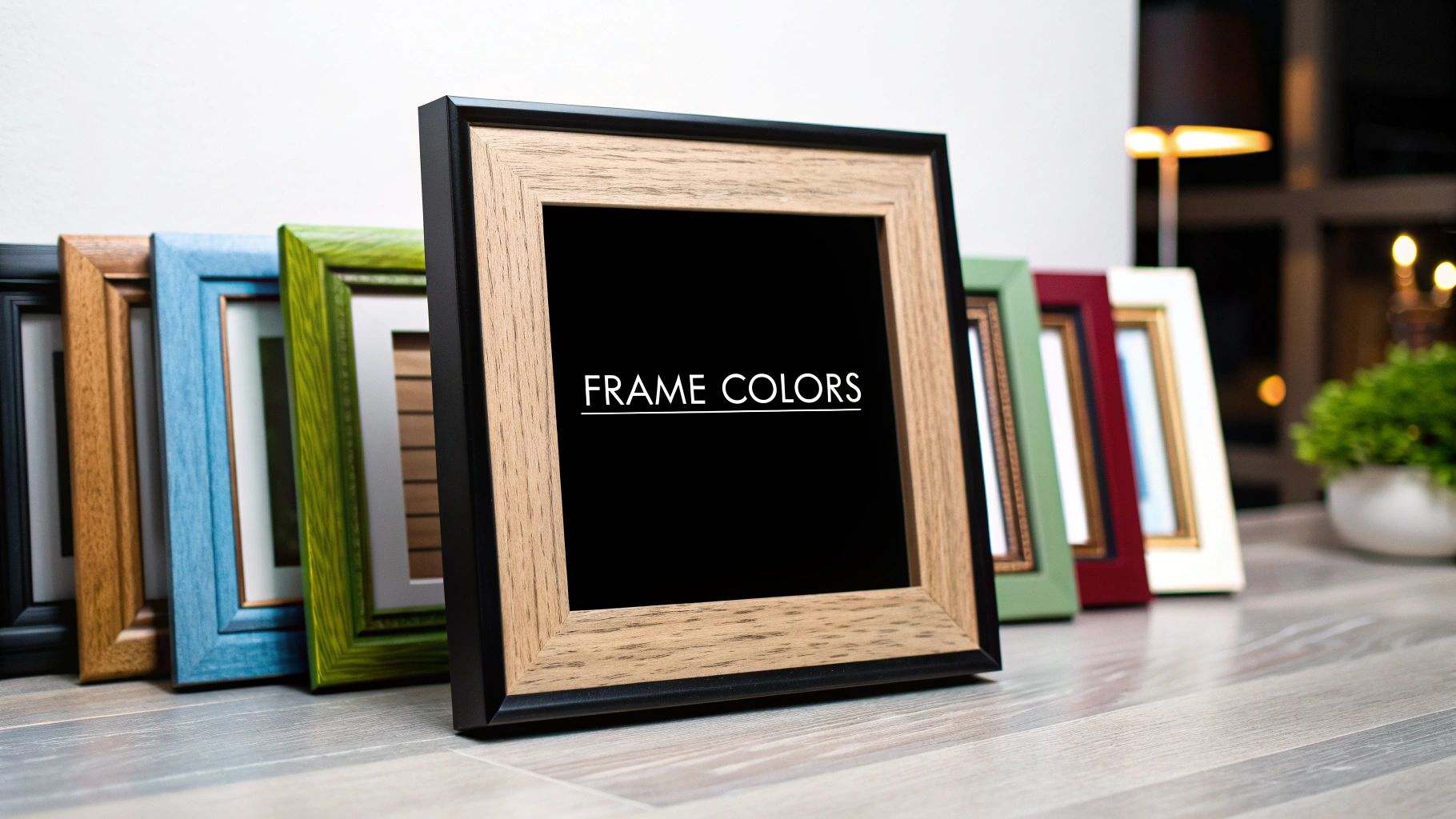 Choosing Picture Frame Colors That Don't Suck – Striped Circle