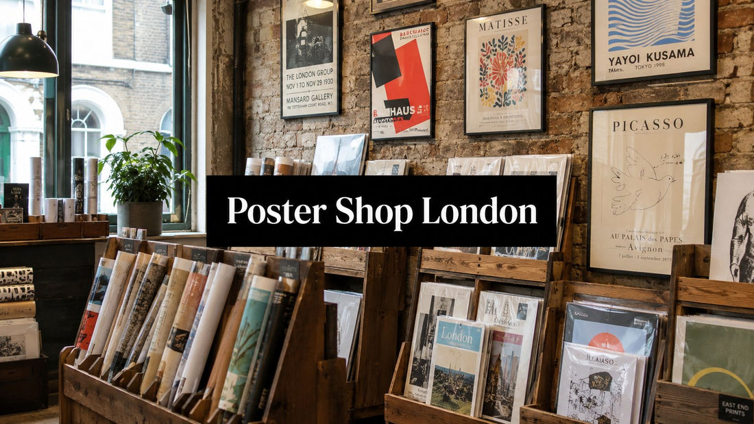 Best Poster Shop London: Find Your Perfect Art Print
