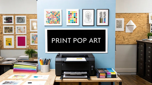 How to Print Pop Art That Doesn't Suck