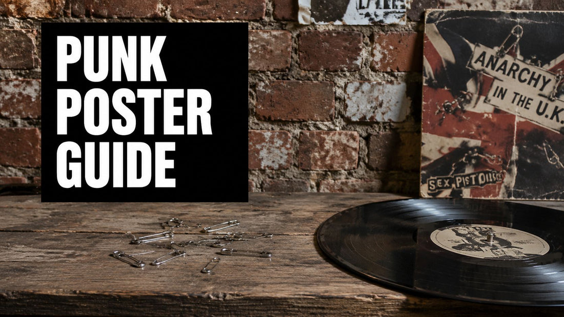 Punk Music Posters a Guide to Anarchy on Your Wall