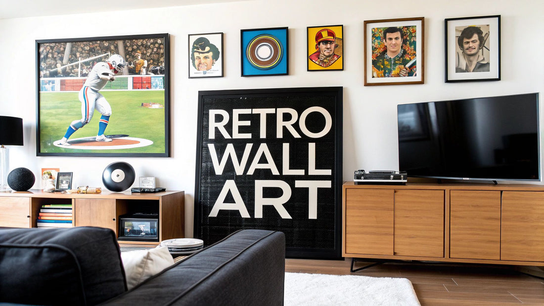 A Guide to Nailing Retro Wall art. Because Beige is Criminal.