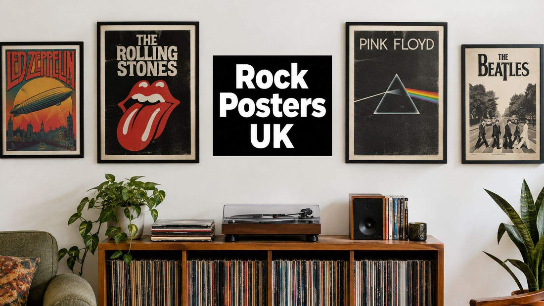 Rock Music Posters UK: Your Wall-Ready Buying Guide