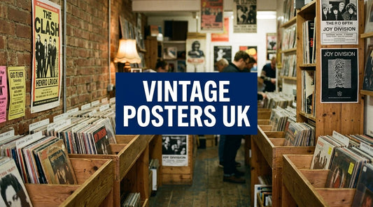 Vintage Music Posters UK: A Top Guide to Nailing Your Wall
