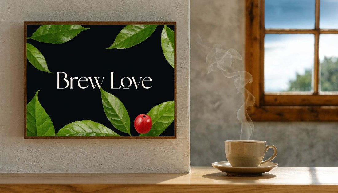 Unique wall art featuring coffee-themed design to style your brew love