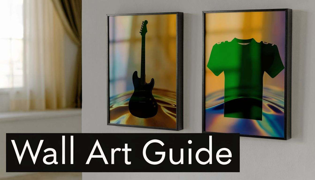Wall Art: A Fan's Guide to Epic Walls cover with colorful abstract design