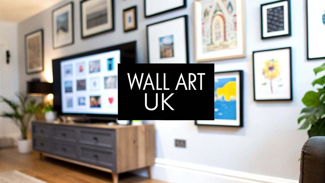 Wall Art UK guide showcasing prints and posters collection