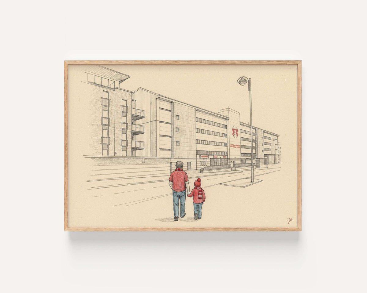 Leyton Orient FC print – framed football artwork