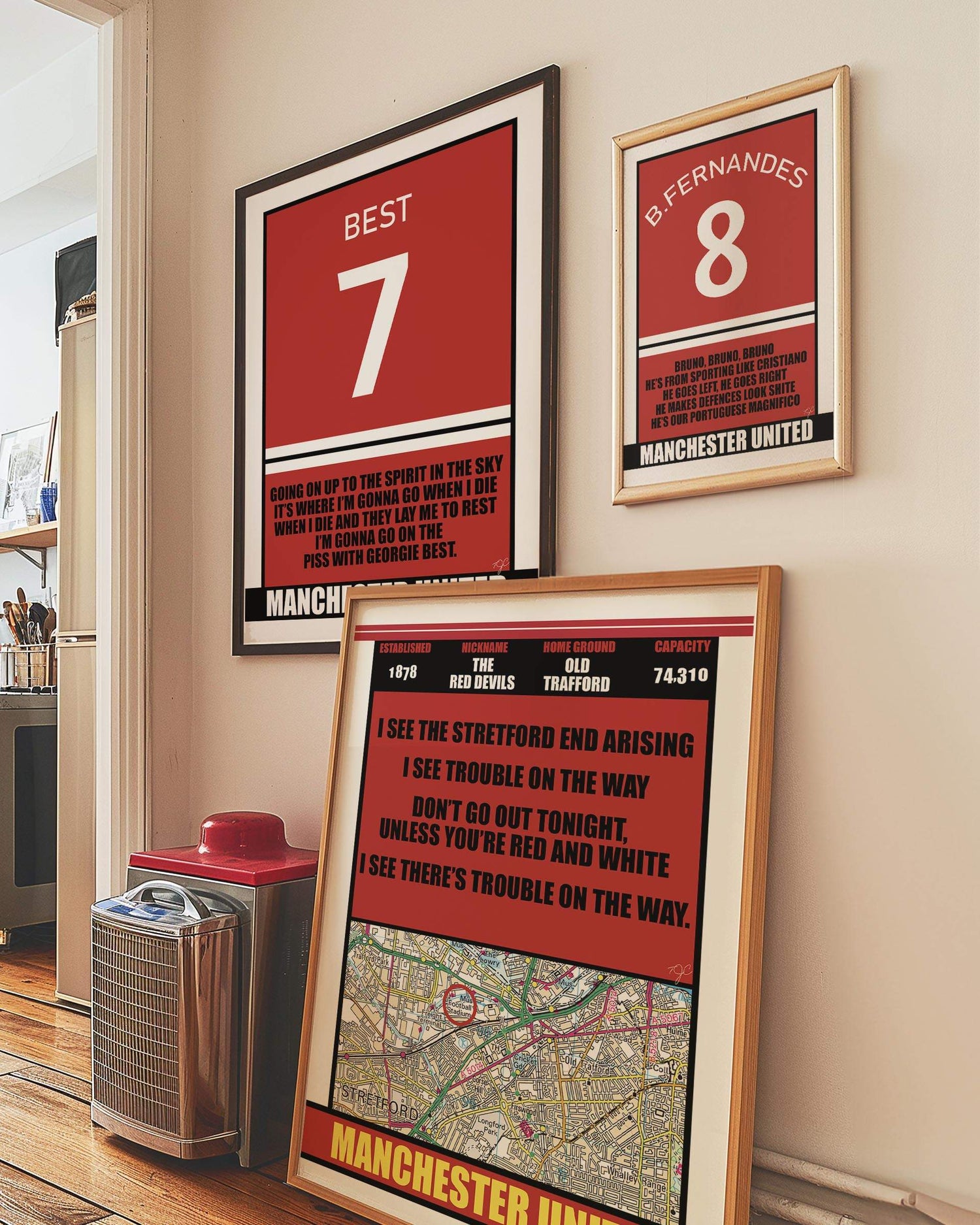 Football - Striped Circle