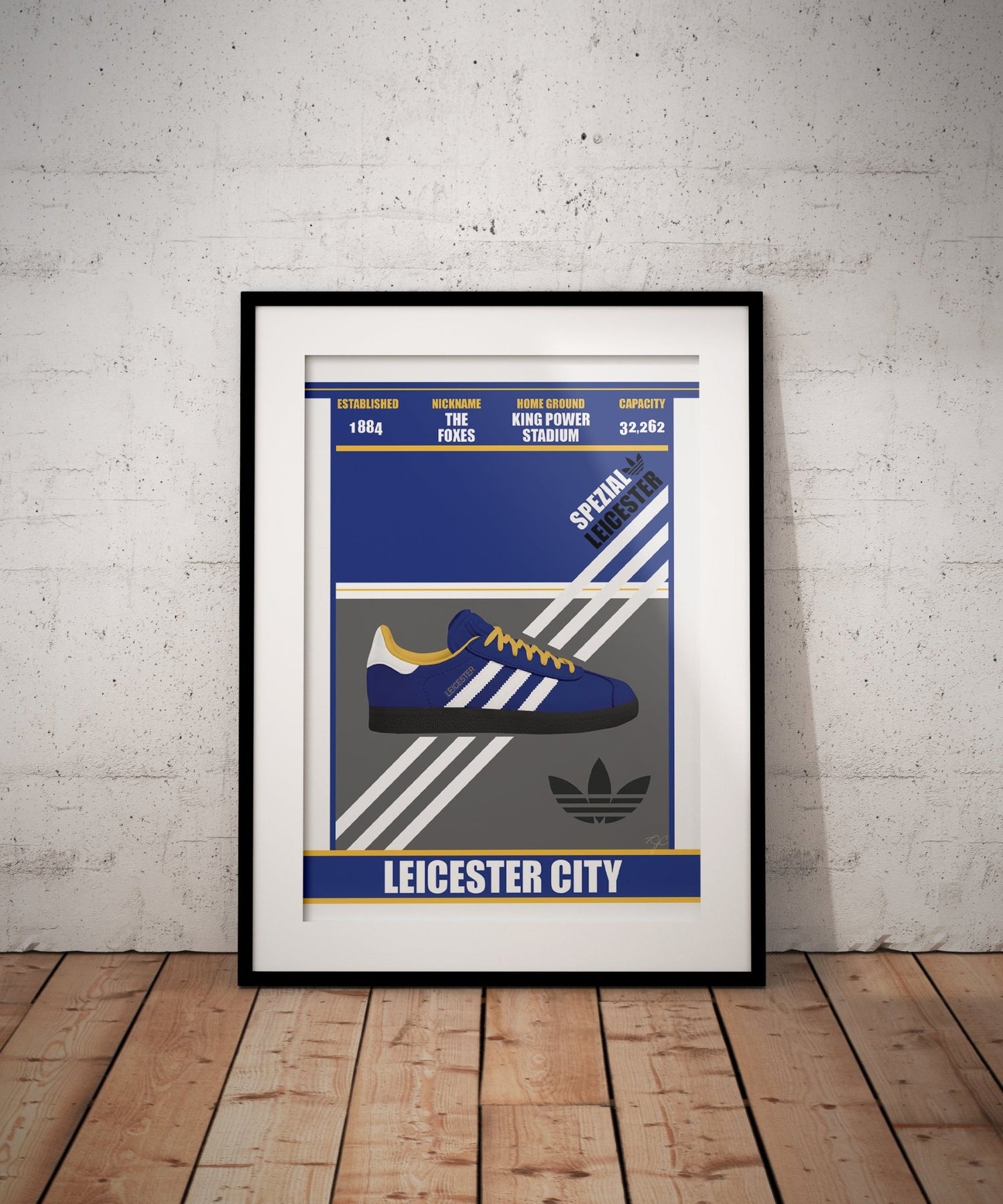 Leicester City - Striped Circle