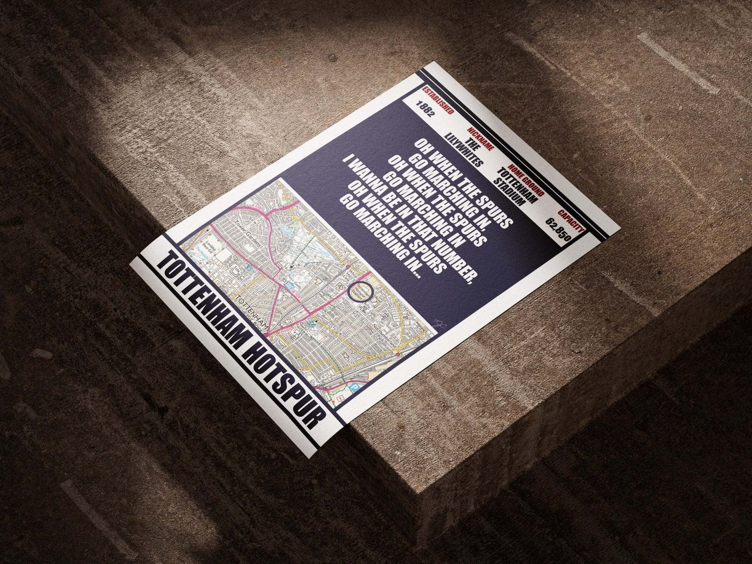 Tottenham Hotspur - Striped Circle