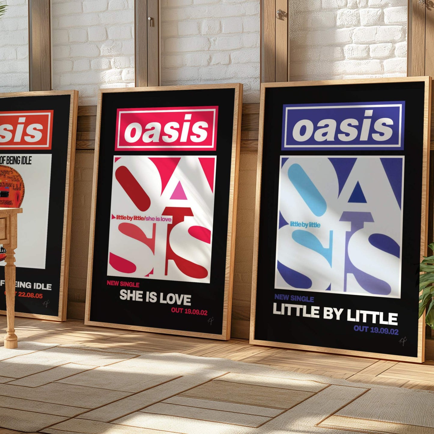 Oasis Little By Little print