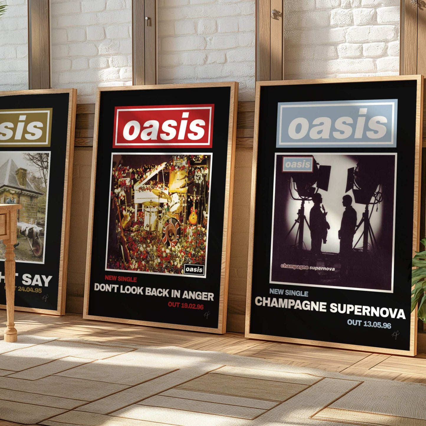 Oasis Champagne Supernova print