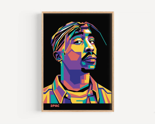 2Pac print - Legends Collection on a luxury matte fine art paper