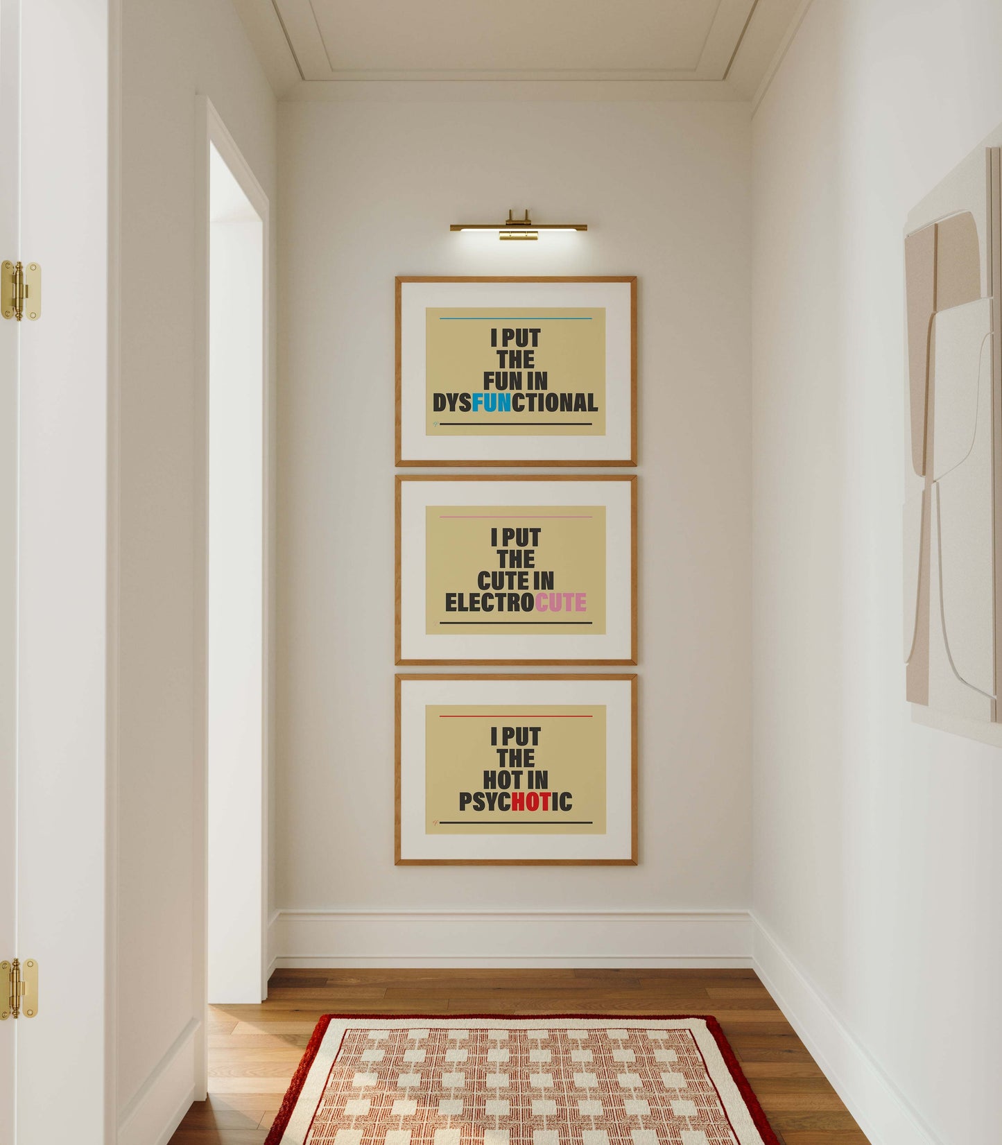 "I put the Fun in Dysfunctional" - Wall Art Print
