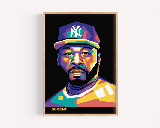 50 Cent print - Legends Collection