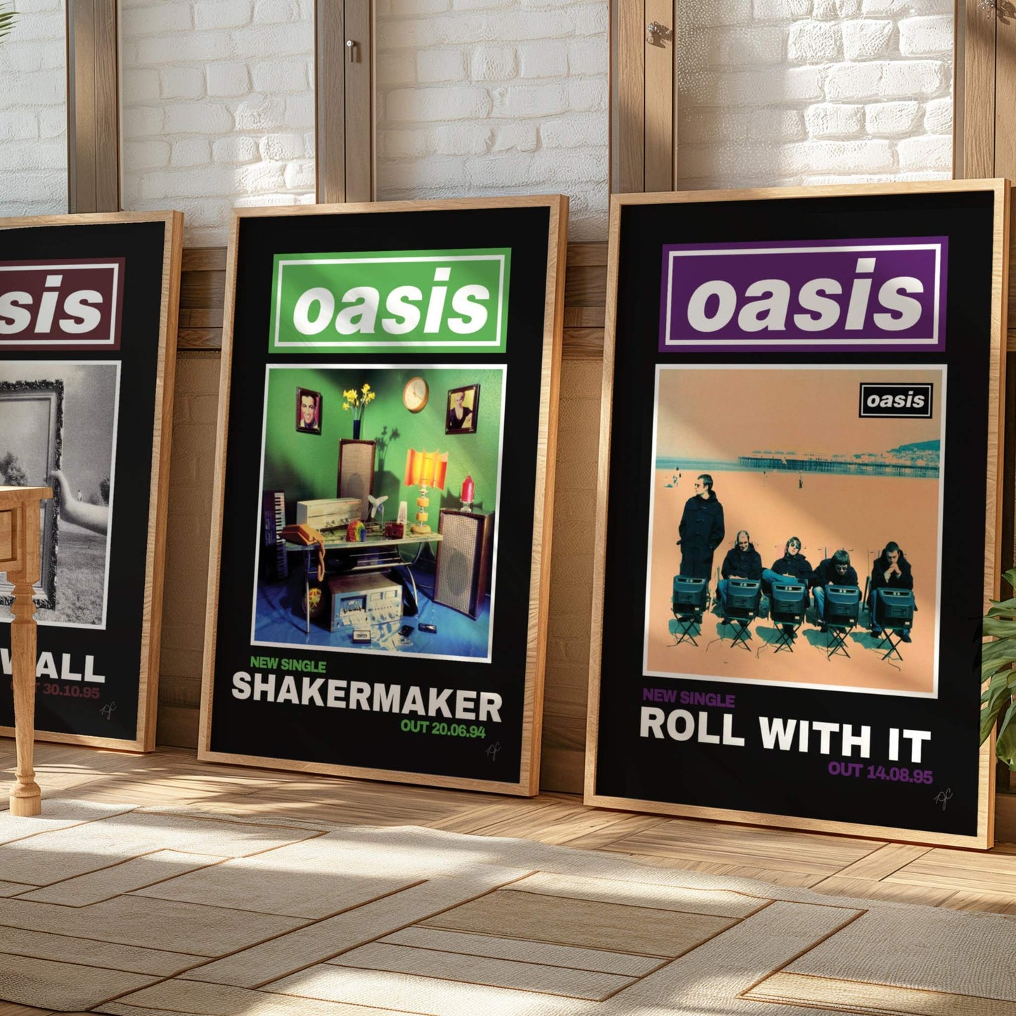 Oasis Roll With It print