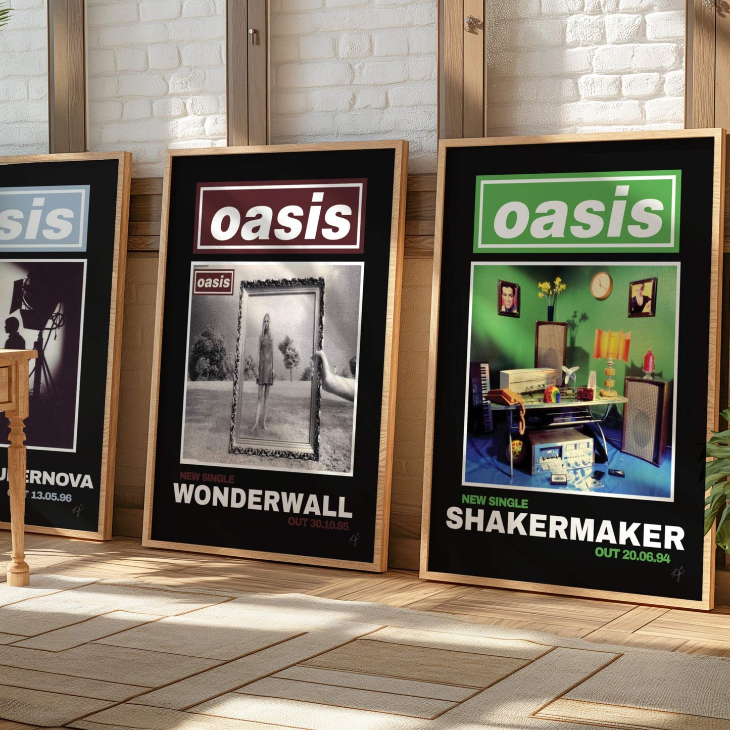 Oasis Shakermaker print