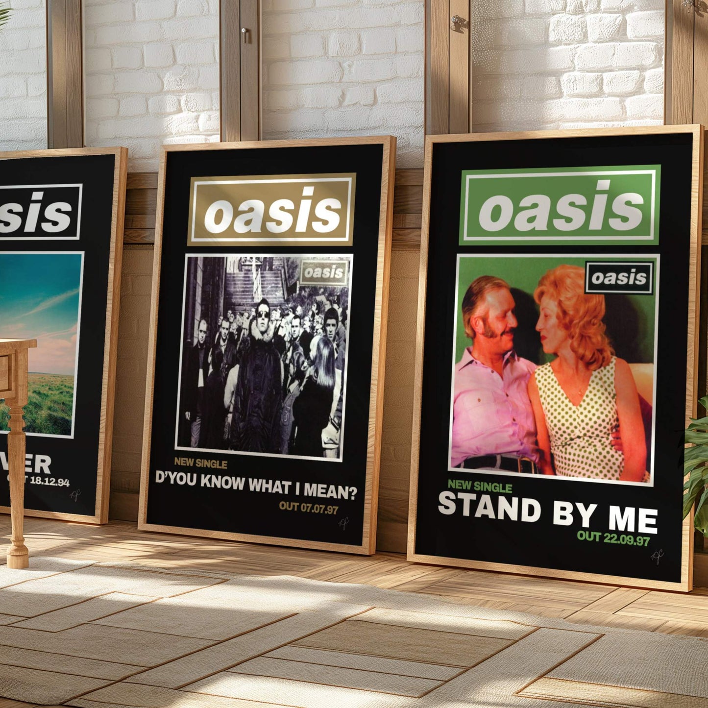 Oasis Stand By Me print