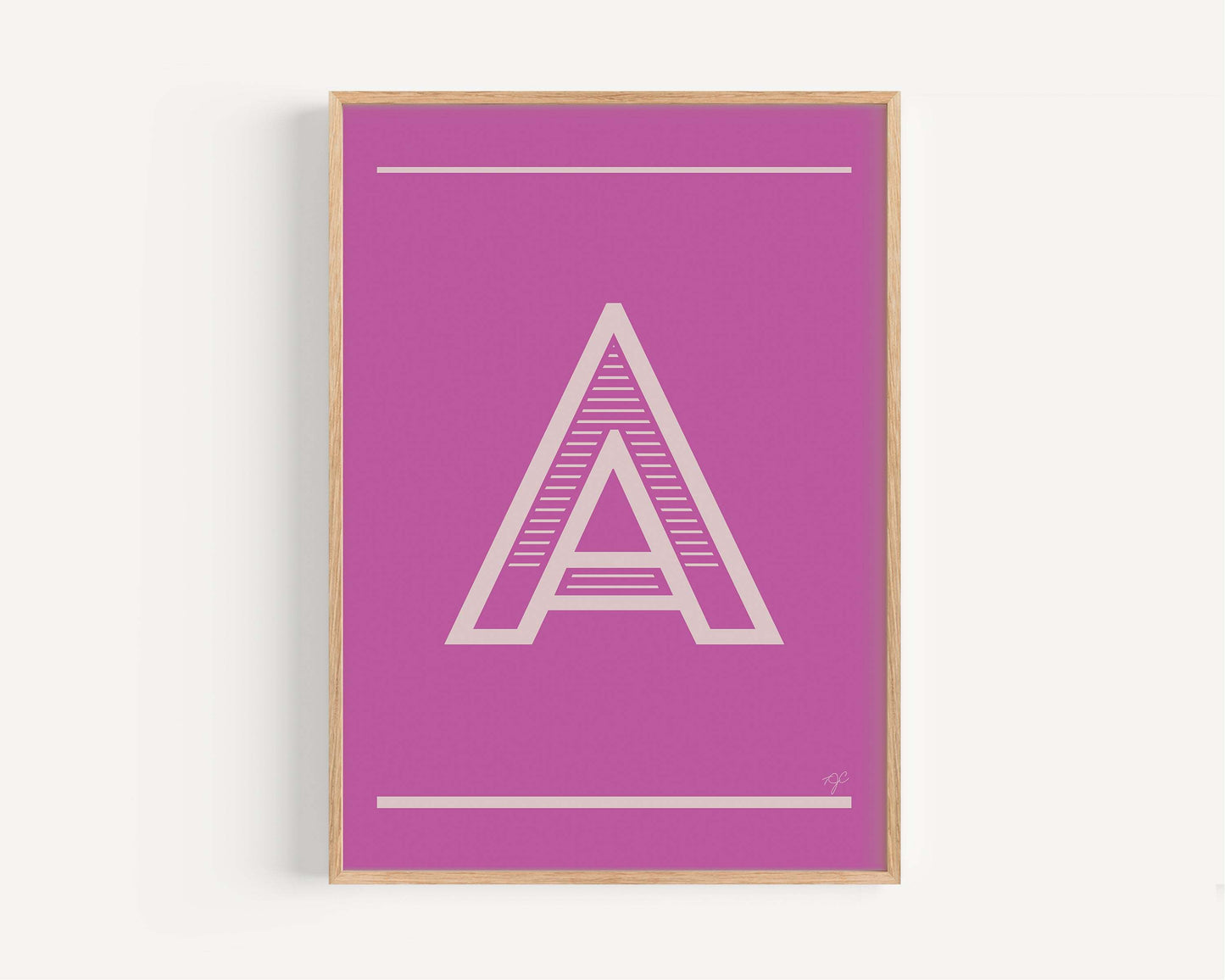 "A" – The Alphabet Print Collection