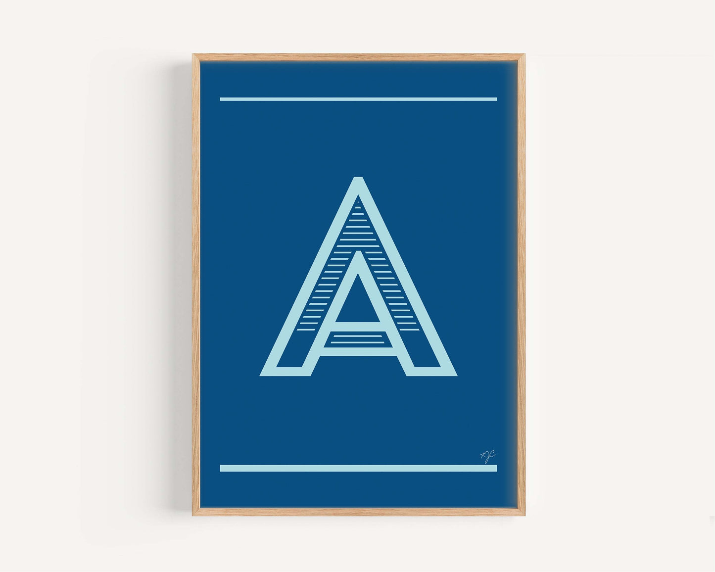 "A" – The Alphabet Print Collection