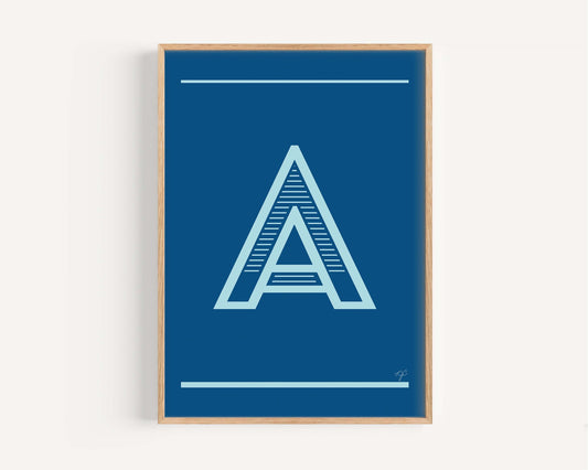 "A" – The Alphabet Print Collection