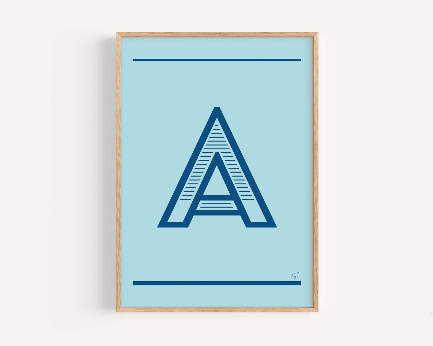 "A" – The Alphabet Print Collection