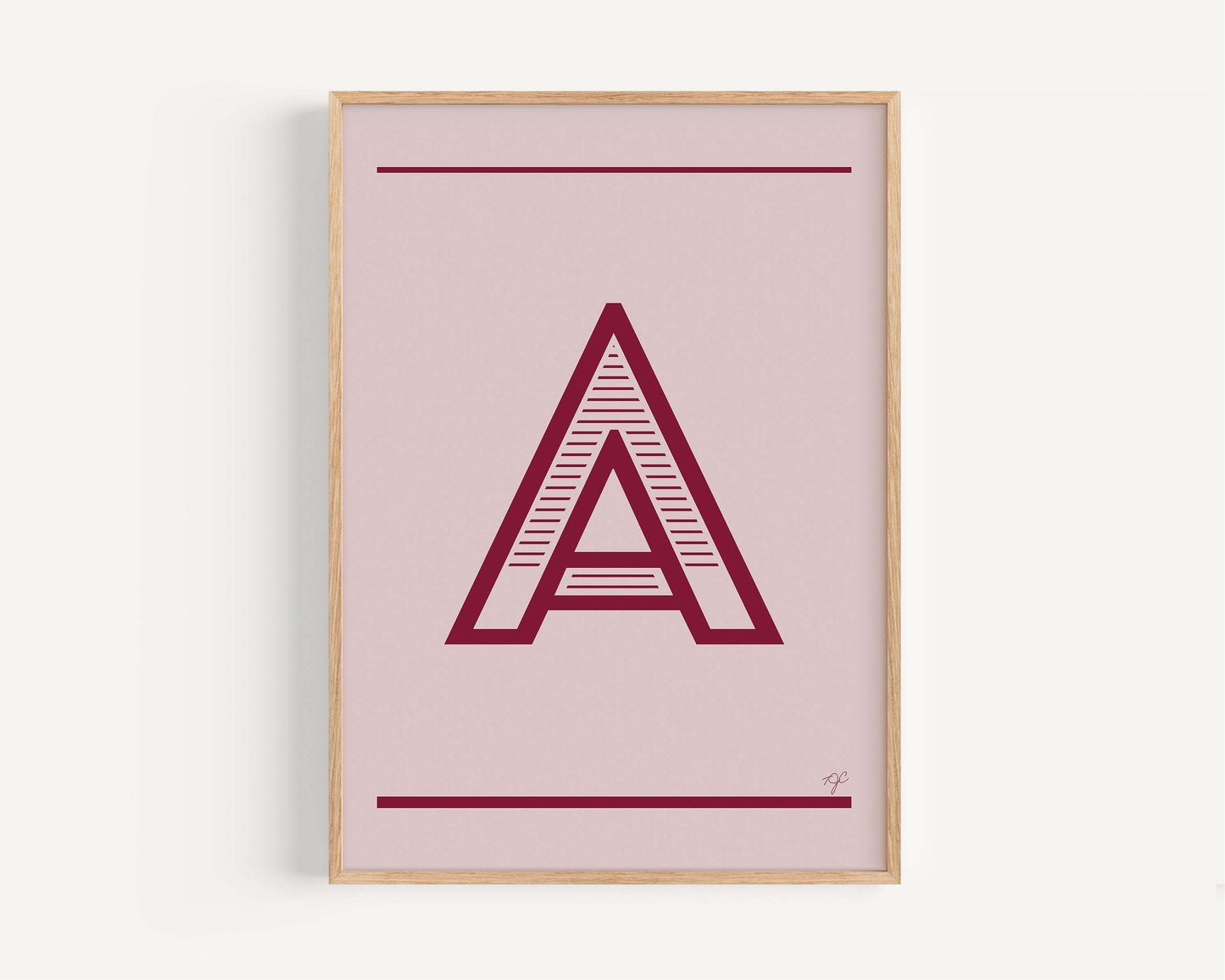 "A" – The Alphabet Print Collection
