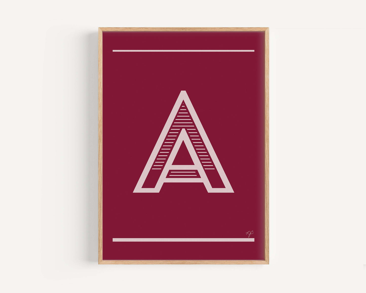 "A" – The Alphabet Print Collection