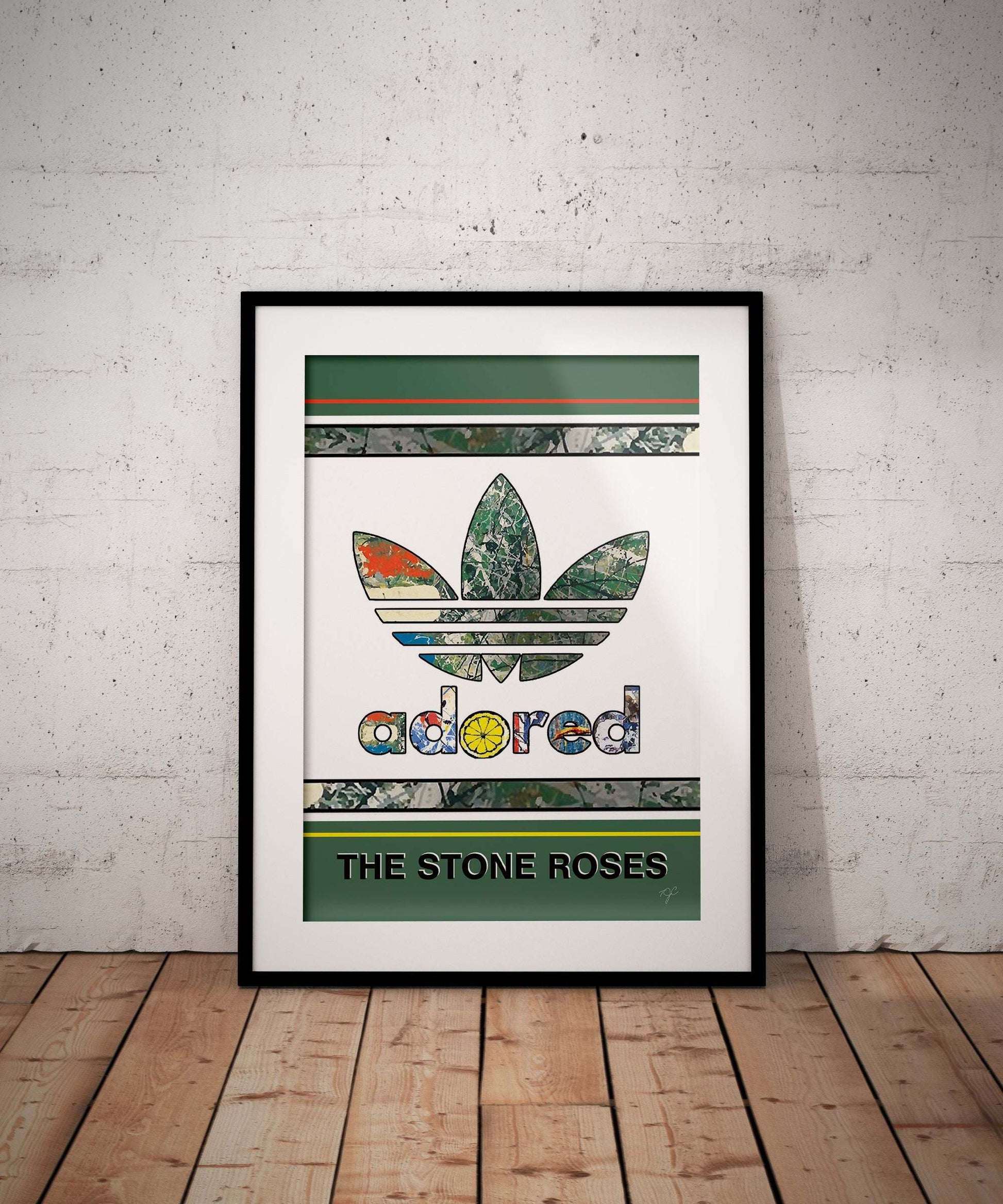 Stone Roses Adored art print