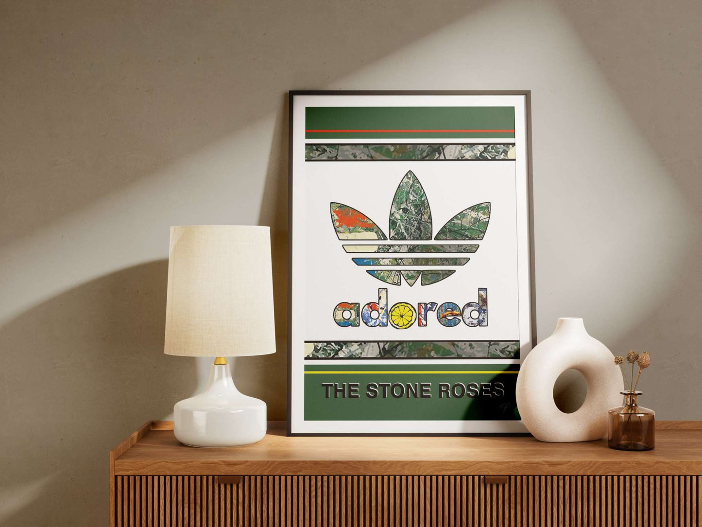 Stone Roses Adored art print