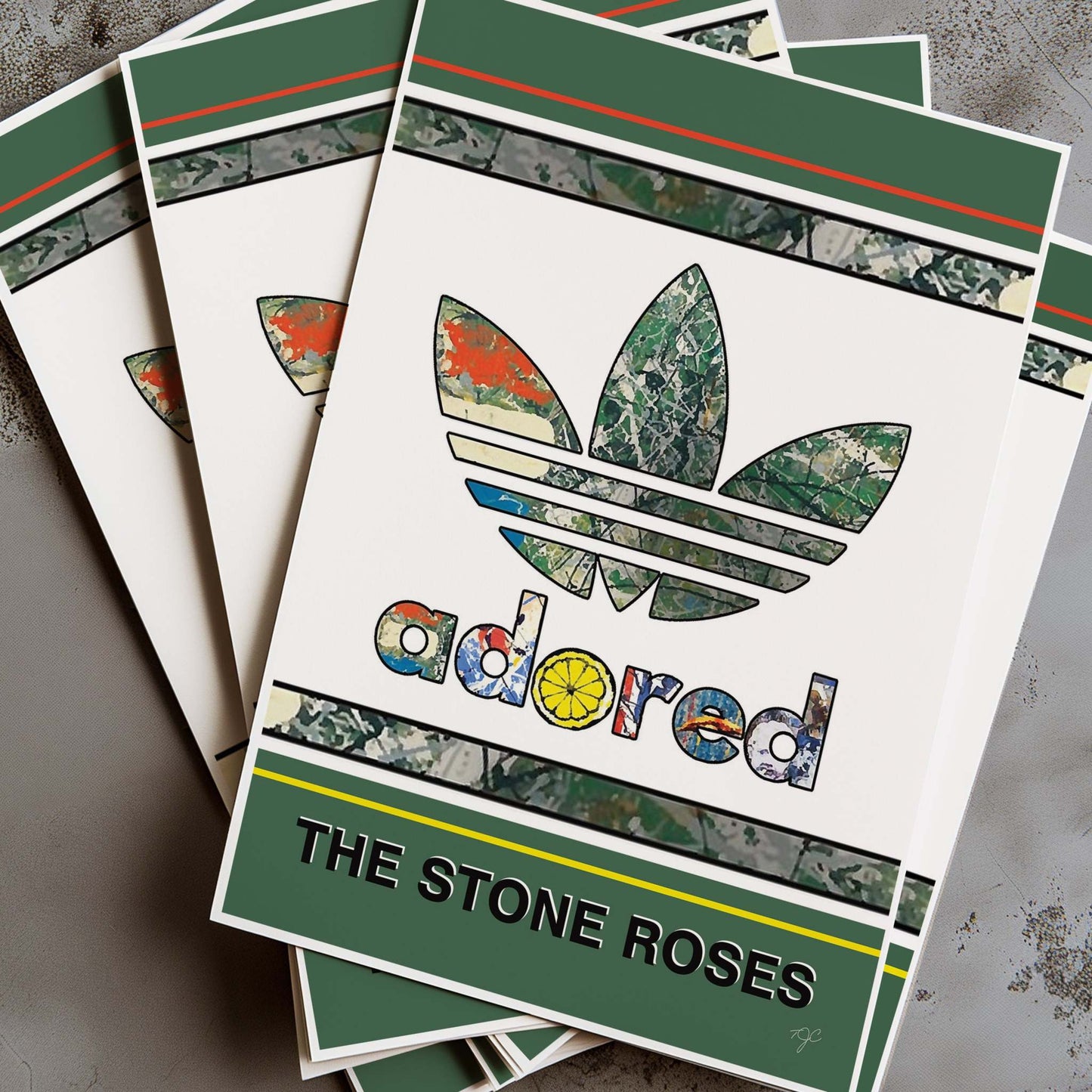 Stone Roses Adored art print