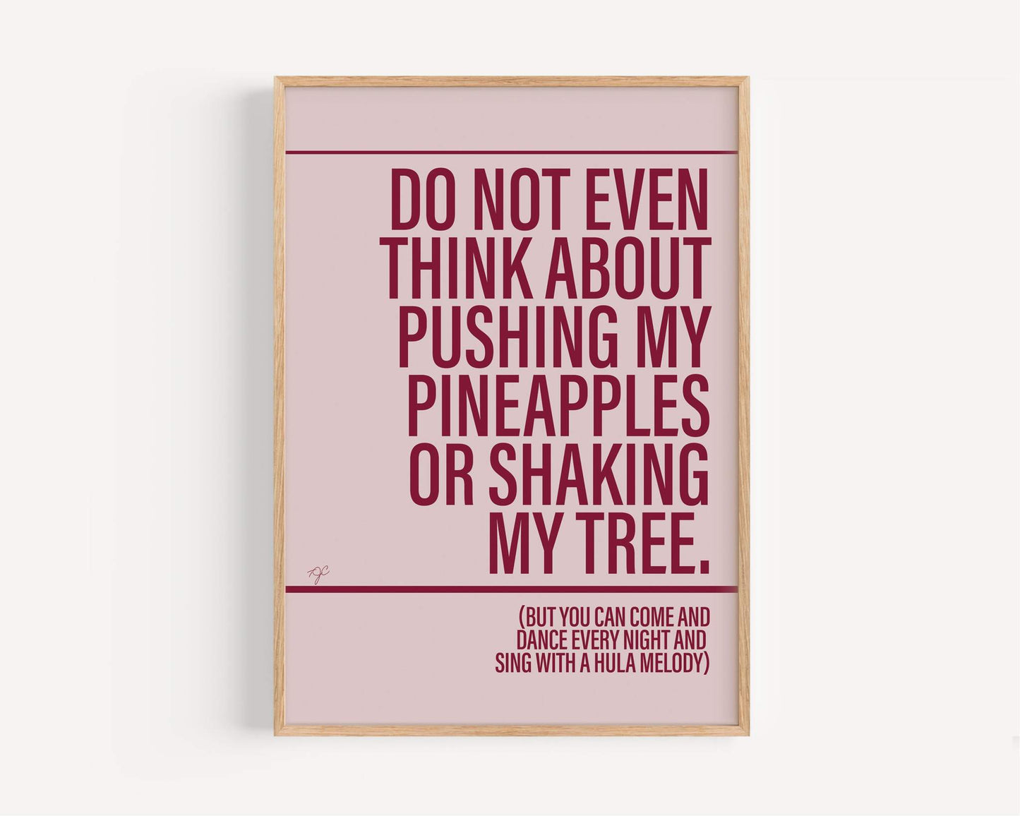 Who the F*ck is Alice print