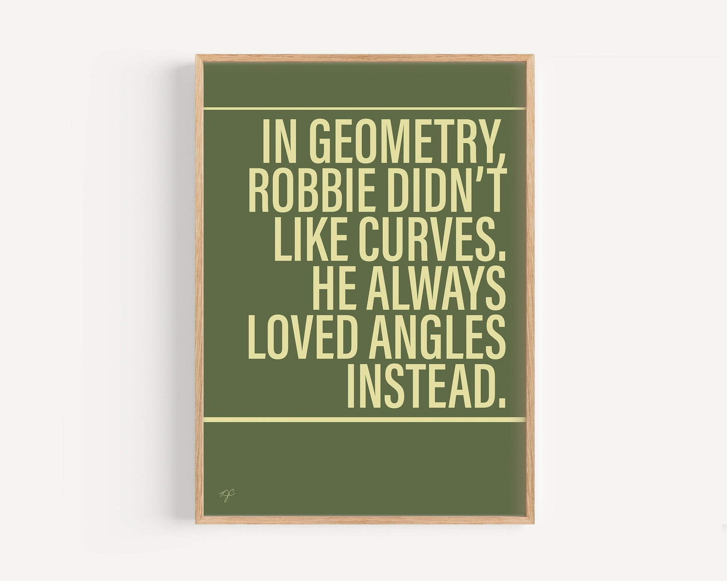 Angels - Robbie Williams | Alternative Lyrics Music Print │ Song Lyric Wall Art UK