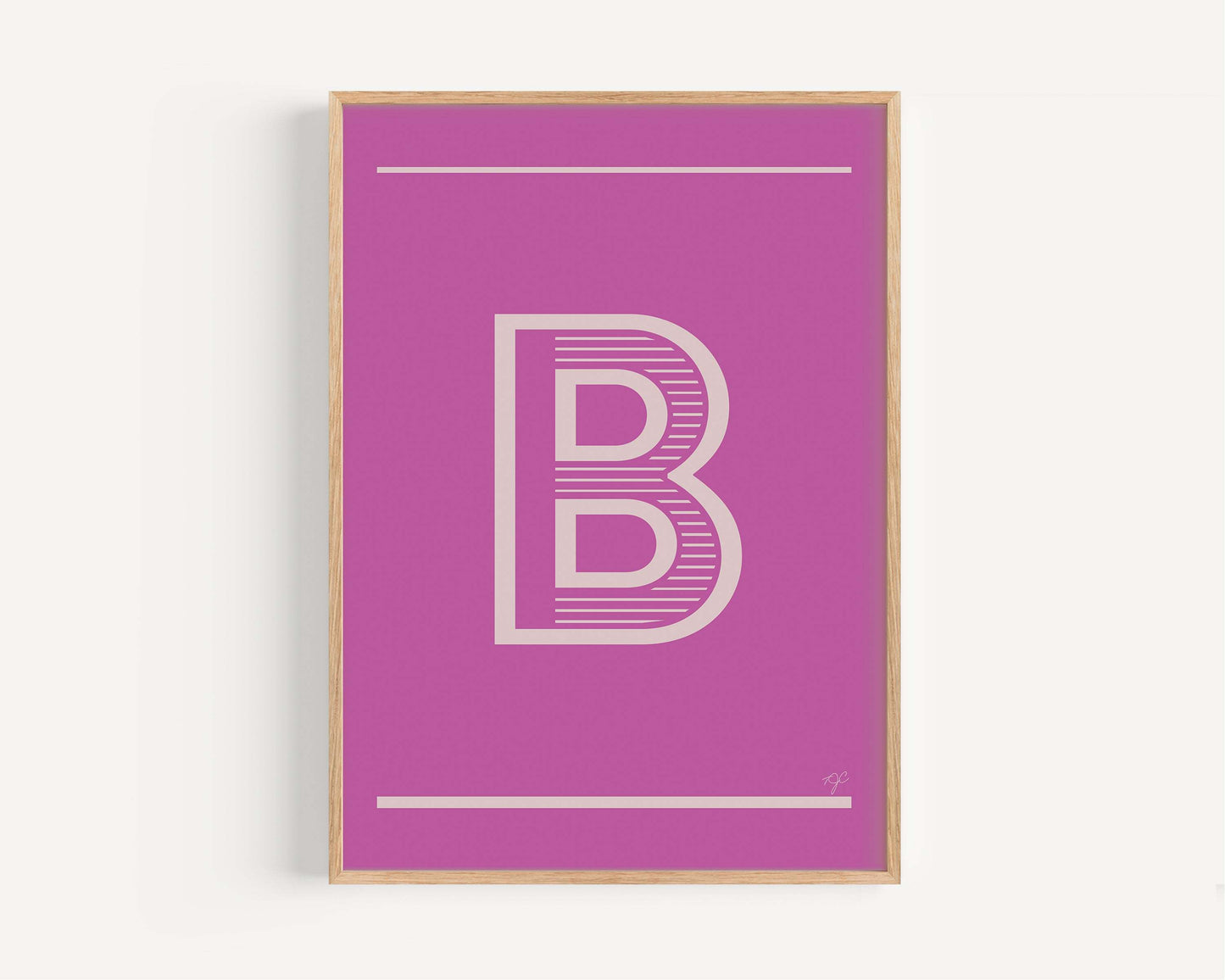 "B" – The Alphabet Print Collection