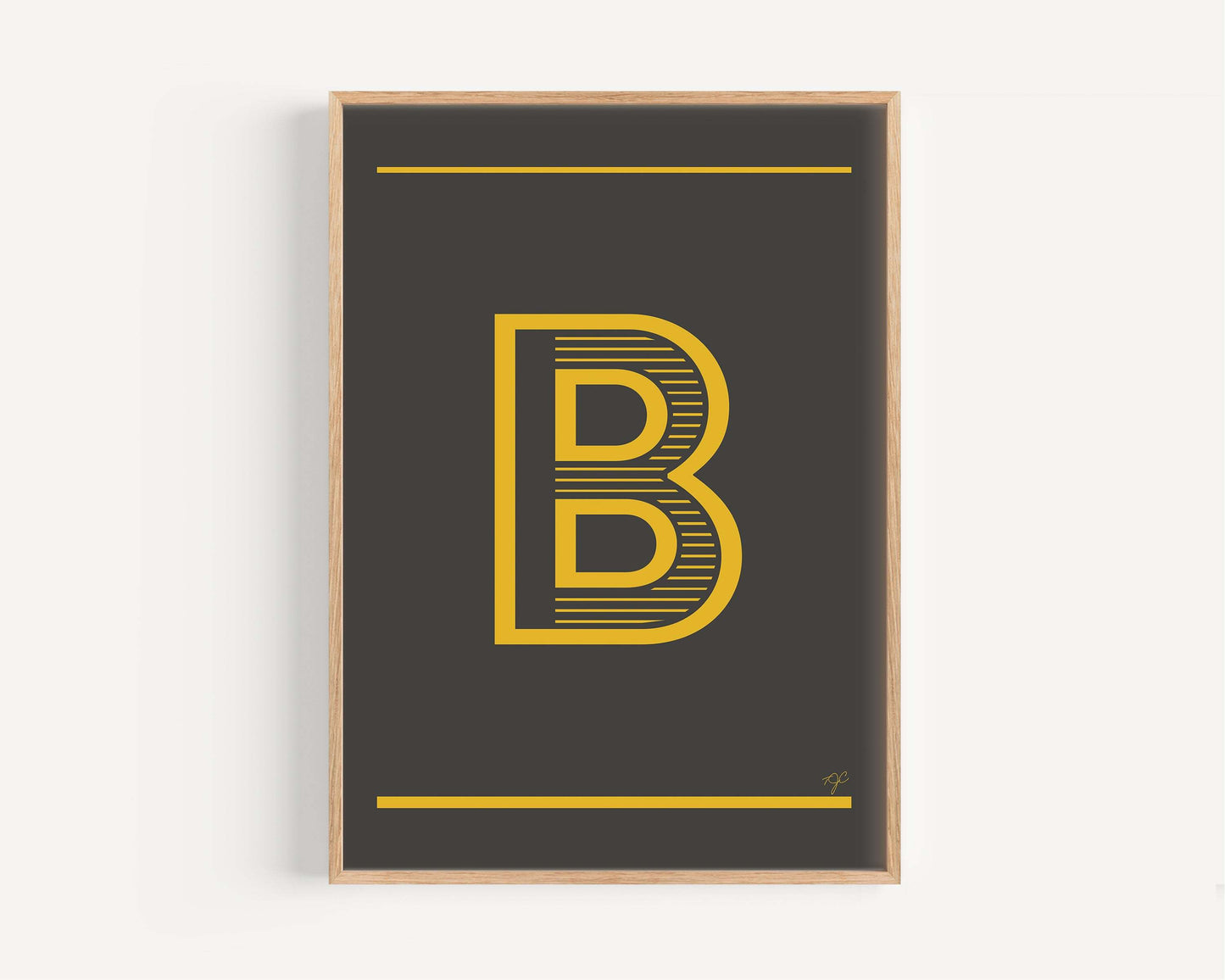 "B" – The Alphabet Print Collection