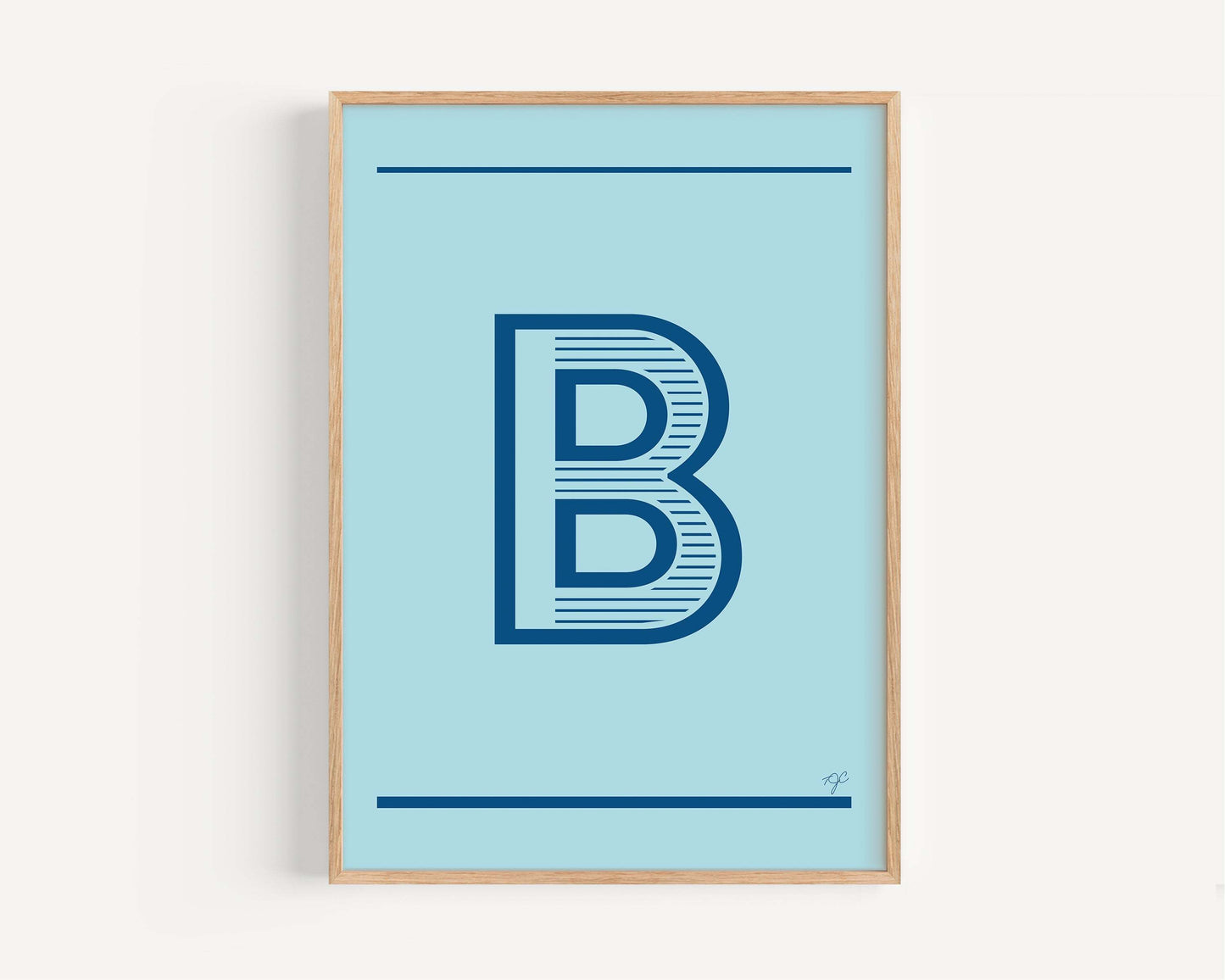 "B" – The Alphabet Print Collection