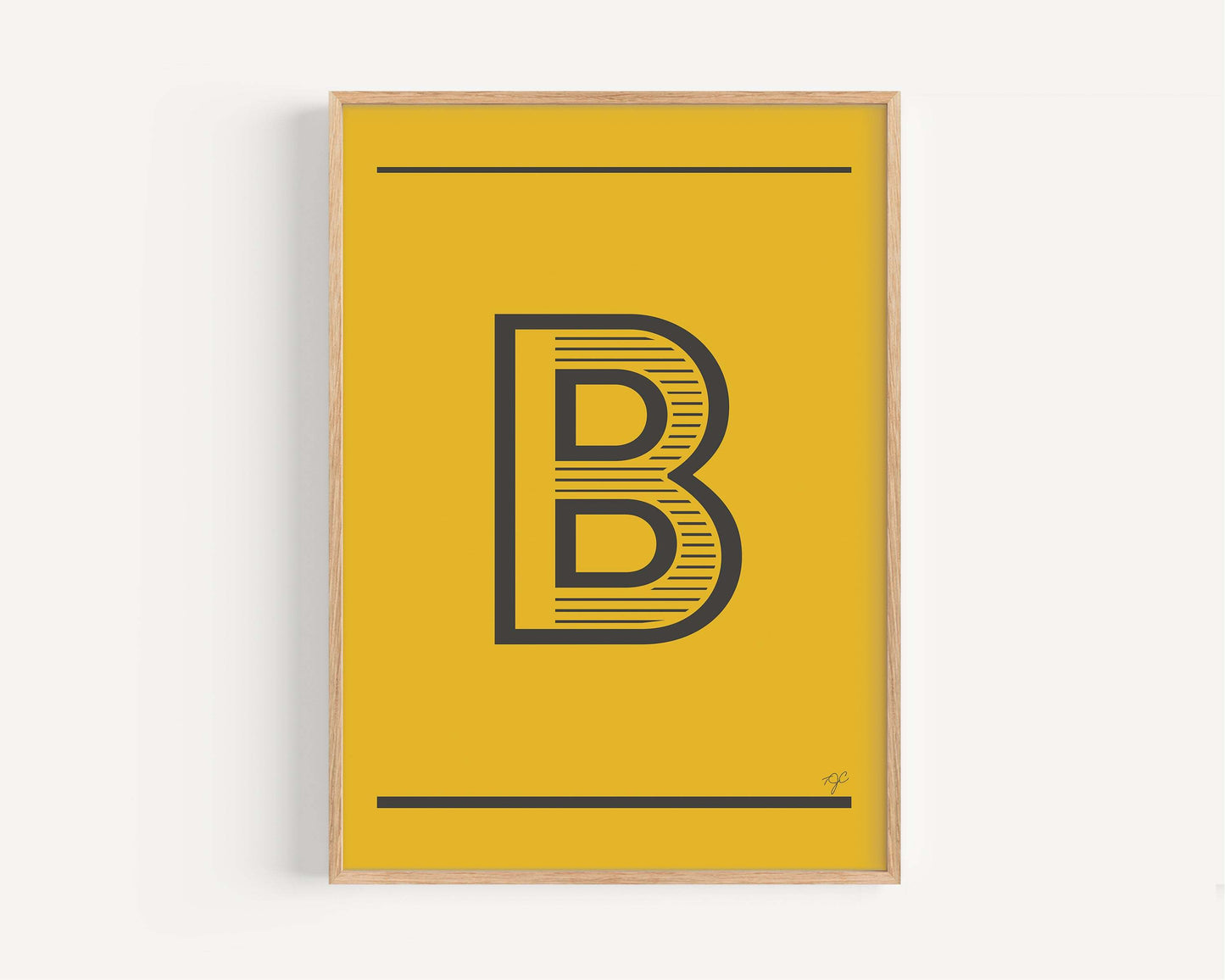 "B" – The Alphabet Print Collection