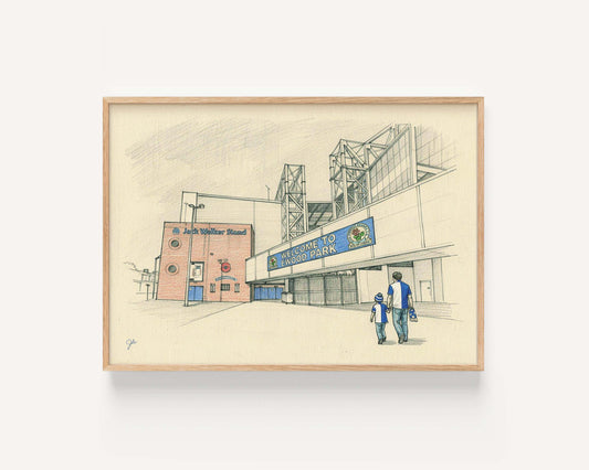 "Pride of Lancashire" - Blackburn Rovers Football Club print