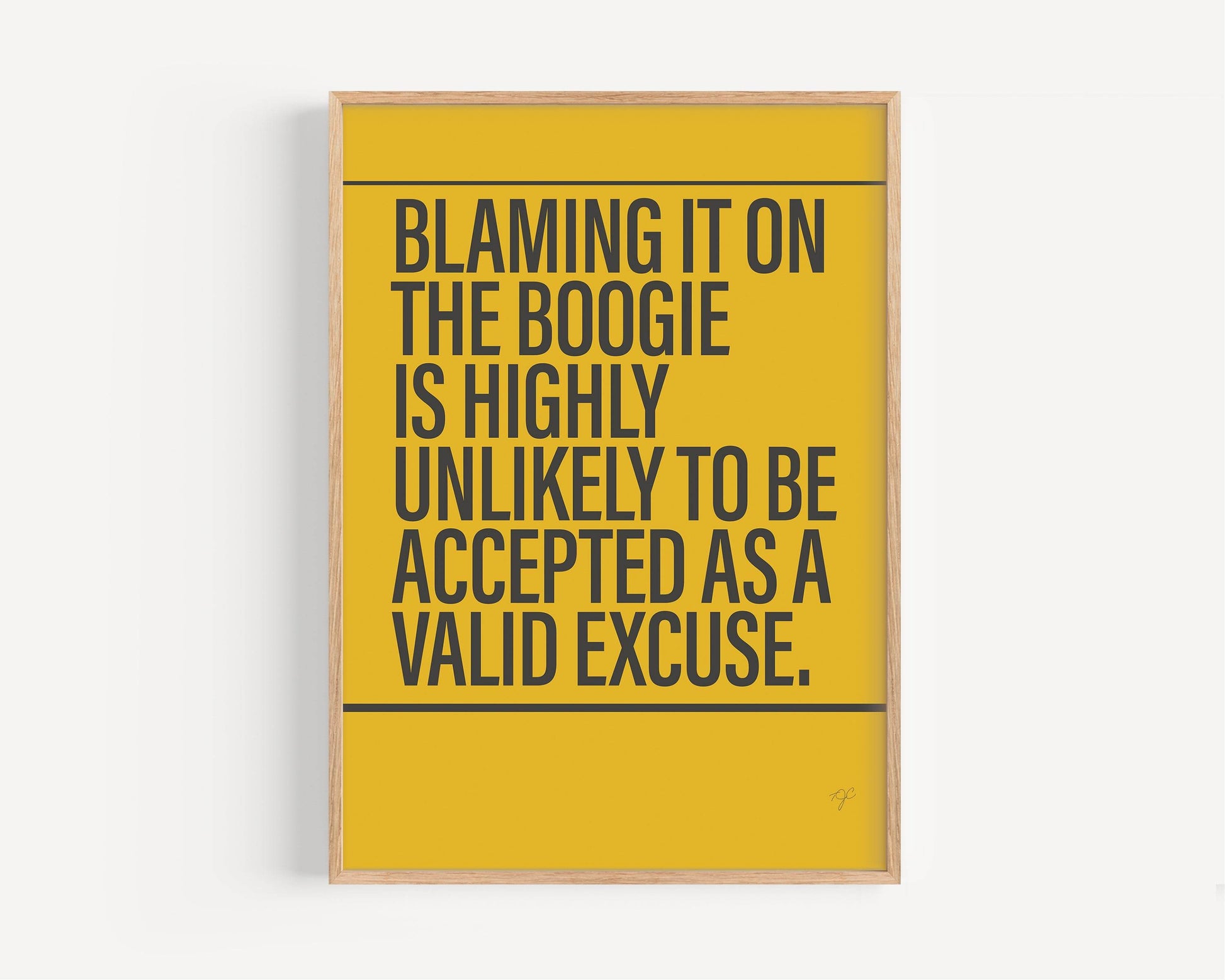 Blame it on the Boogie Jackson 5 Alternative Lyrics Music Print | Song Lyric Wall Art UK | Striped Circle