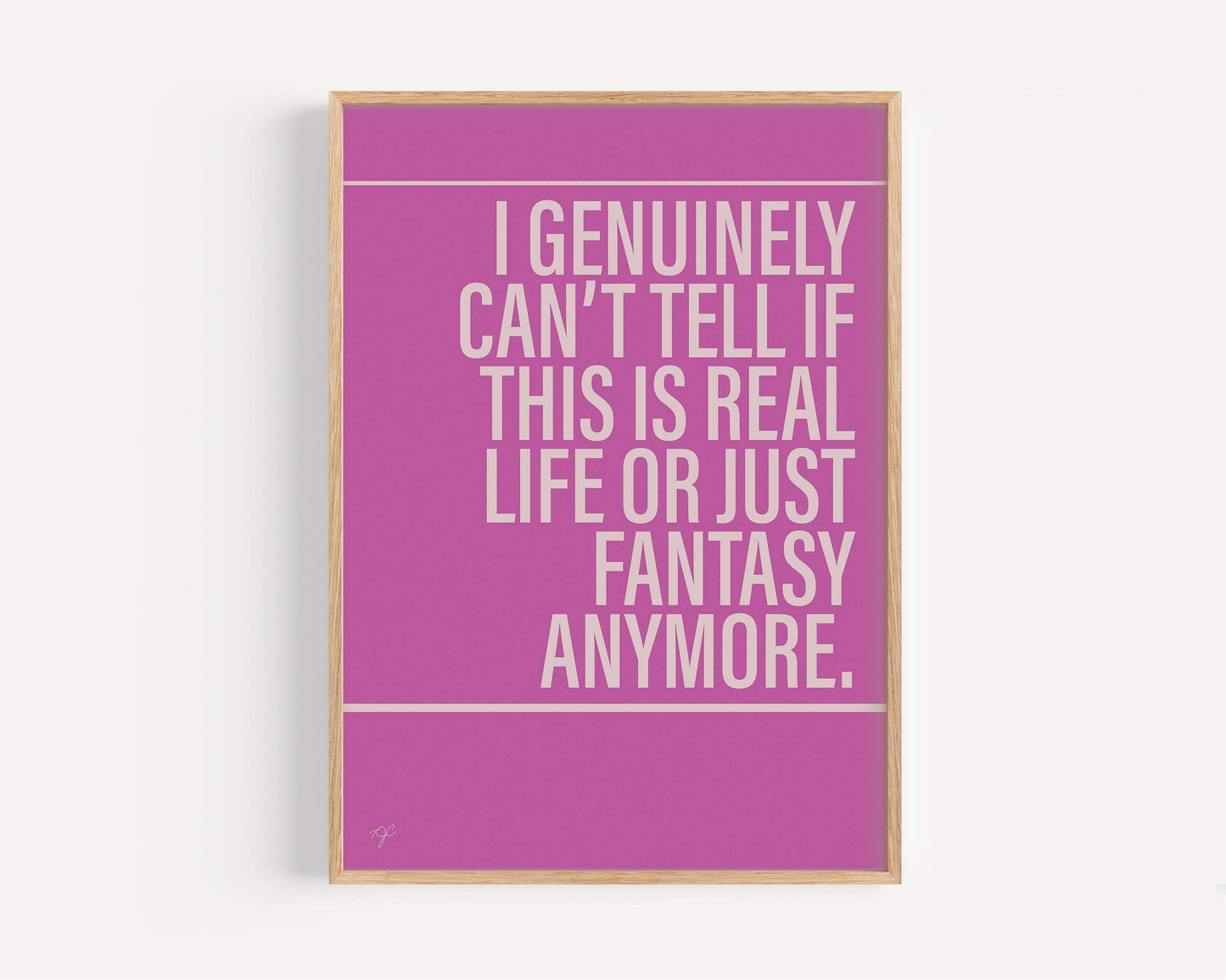 Bohemian Rhapsody Queen Alternative Lyrics Music Print │ Song Lyric Wall Art UK