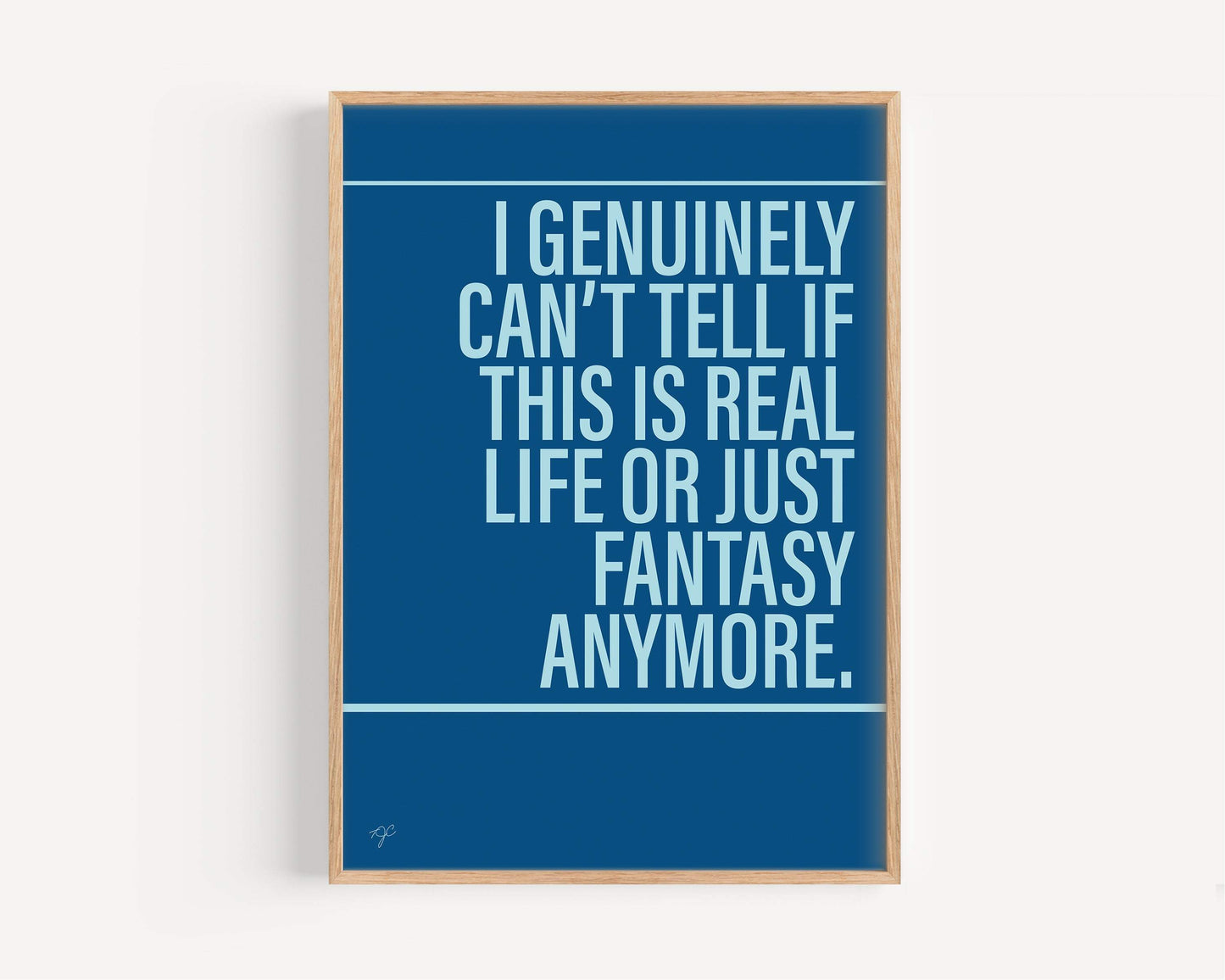 Bohemian Rhapsody Queen Alternative Lyrics Music Print │ Song Lyric Wall Art UK