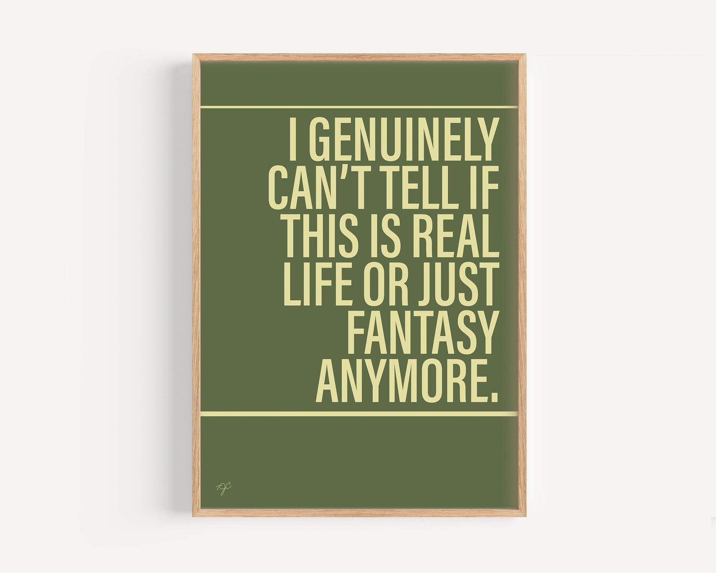 Bohemian Rhapsody Queen Alternative Lyrics Music Print │ Song Lyric Wall Art UK