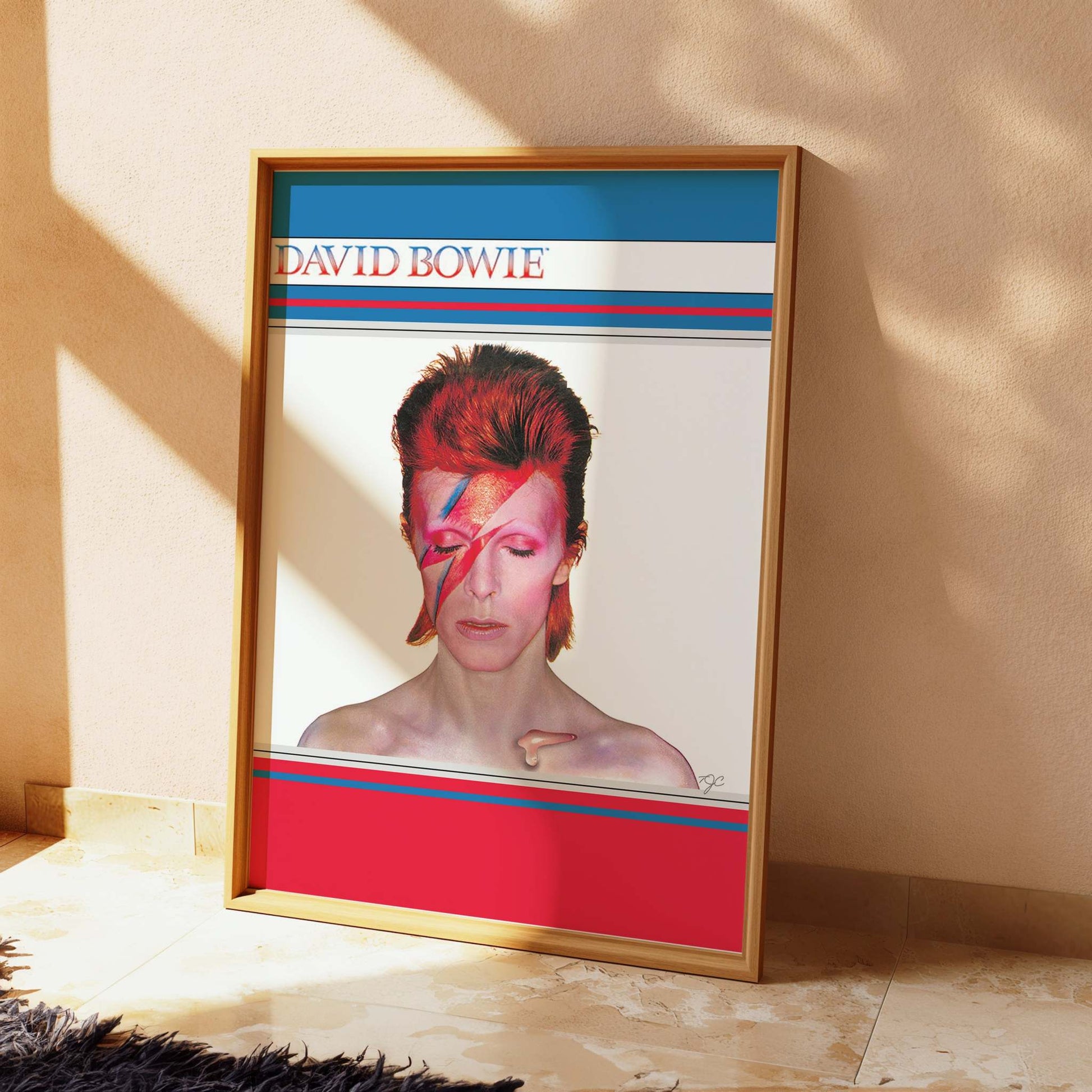 David Bowie print - Ziggy Stardust - on a high quality matte art paper